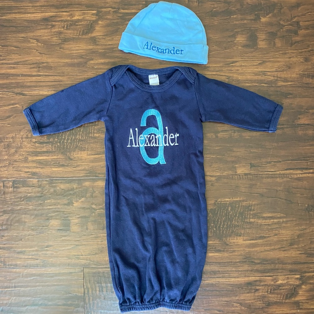 Sleeper and Hat Set